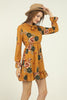 Women's Floral Printed Summer Dress - MWSD12