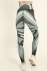 Women's Digital Print Active Wear Leggings - WAL23