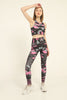 Women's 2 Piece Digital Print Active Wear Co Ord Set - WACO18