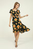 Women's Floral Printed Summer Dress - MWSD23