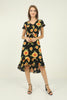 Women's Floral Printed Summer Dress - MWSD23