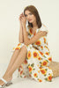 Women's Floral Printed Summer Dress - MWSD25