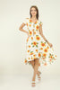 Women's Floral Printed Summer Dress - MWSD25