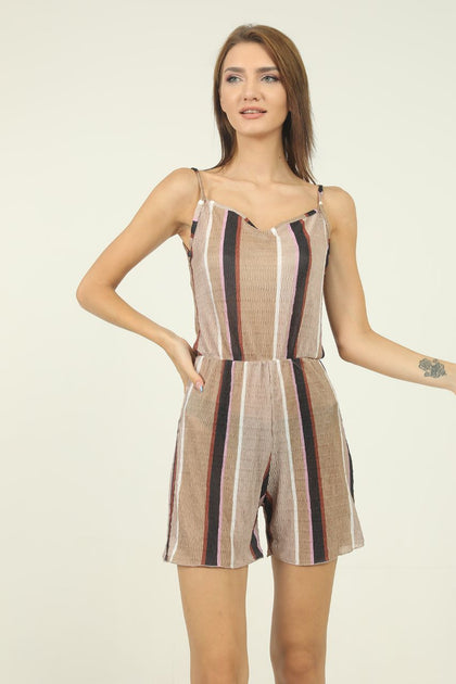 Women's Printed Romper - WVR1