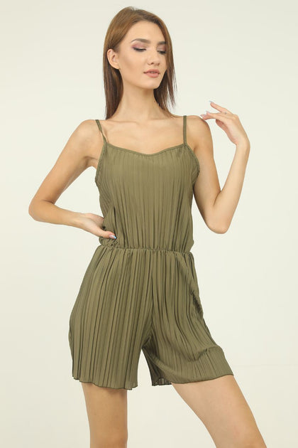 Women's Textured Romper - WVR4