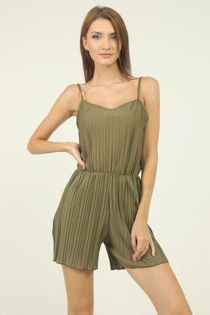 Women's Textured Romper - WVR4