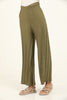 Women's Frill Waist Formal Pleated Pants - MWFPP3