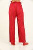 Women's Frill Waist Formal Pleated Pants - MWFPP4