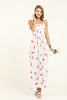 Women's Printed Summer Sleeveless Maxi Dress - MWMSD47