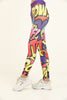 Women's Digital Print Active Wear Leggings - WAL29