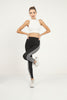Women's Striped Detail Active Wear Leggings - WAL41