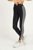 Women's Striped Detail Active Wear Leggings - WAL41