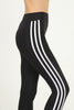 Women's Striped Detail Active Wear Leggings - WAL41