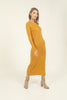 Womens Knitted Round Neck Maxi Dress MEWKND75