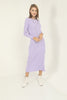 Womens Knitted Round Neck Maxi Dress MEWKND76