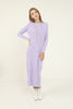 Womens Knitted Round Neck Maxi Dress MEWKND76