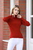 Women's High Neck Knitted Sweater by Memnu - MEWS151