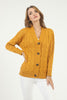 Women's Oversized Knitted Cardigan Cable Knit Sweater by Memnu - MEWS170