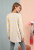 Women's Oversized Knitted Striped Sweater by Memnu - MEWS177