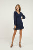 Women's Chiffon Dot Detail Dress - MWSD35