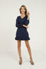 Women's Chiffon Dot Detail Dress - MWSD35