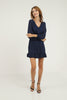 Women's Chiffon Dot Detail Dress - MWSD35