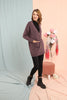 Women's Knitted Long Pocket Cardigan by Memnu - MEWS203