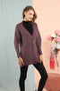 Women's Knitted Long Pocket Cardigan by Memnu - MEWS203