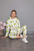 Womens 2 Piece Printed Winter Hooded Co Ord Set WTWFTC22