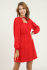 Women's Neck Tie Detail Dress - MWSD60