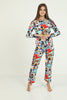 Women's 2 Piece Printed Night Wear Co Ord Set - WNCS33