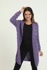 Women's Knitted Cardigan Pattern Detail by Memnu - MEWS258