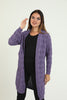 Women's Knitted Cardigan Pattern Detail by Memnu - MEWS258