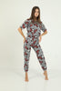 Women's 2 Piece Printed Night Wear Co Ord Set - WNCS64