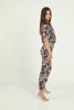 Women's 2 Piece Printed Night Wear Co Ord Set - WNCS64