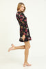 Women's Floral Printed Summer Dress - MWSD76