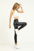 Women's PU Leather Look Active Wear Leggings - WAL61