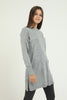 Women's Pocket Detail Long Sweater by Memnu - MEWS274