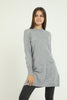 Women's Pocket Detail Long Sweater by Memnu - MEWS274