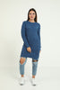 Women's Pattern Detail Long Sweater by Memnu - MEWS275