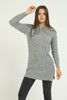 Women's Pattern Detail Long Sweater by Memnu - MEWS276