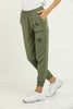 Women's Cargo Chain and Pocket Detail Jogger Pants - MWJP104