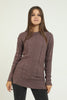 Women's Pattern Detail Long Sweater by Memnu - MEWS291