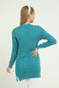 Women's Pattern Detail Long Sweater by Memnu - MEWS290