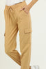 Women's Cargo Pocket Detail Jogger Pants - MWJP111