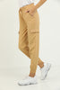 Women's Cargo Pocket Detail Jogger Pants - MWJP111