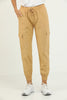 Women's Cargo Pocket Detail Jogger Pants - MWJP111