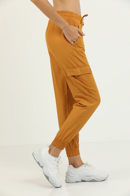 Women's Cargo Pocket Detail Jogger Pants - MWJP112