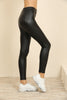 Women's PU Leather Look Active Wear Leggings - WAL61