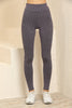 Women's Textured Detail Active Wear Leggings - WAL73